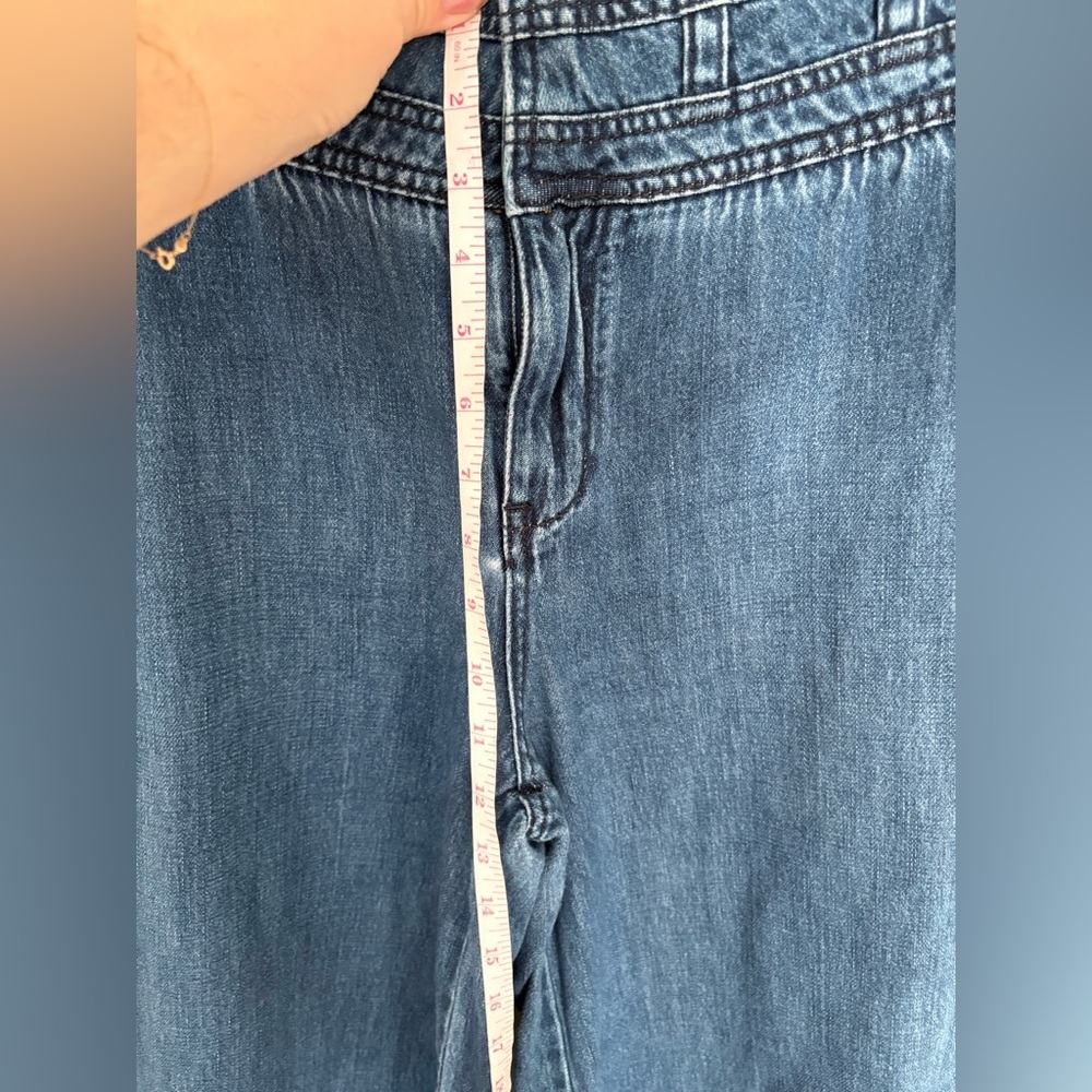Free People Augusta Wide Leg Flare Jeans Size 29 - Picture 6 of 8